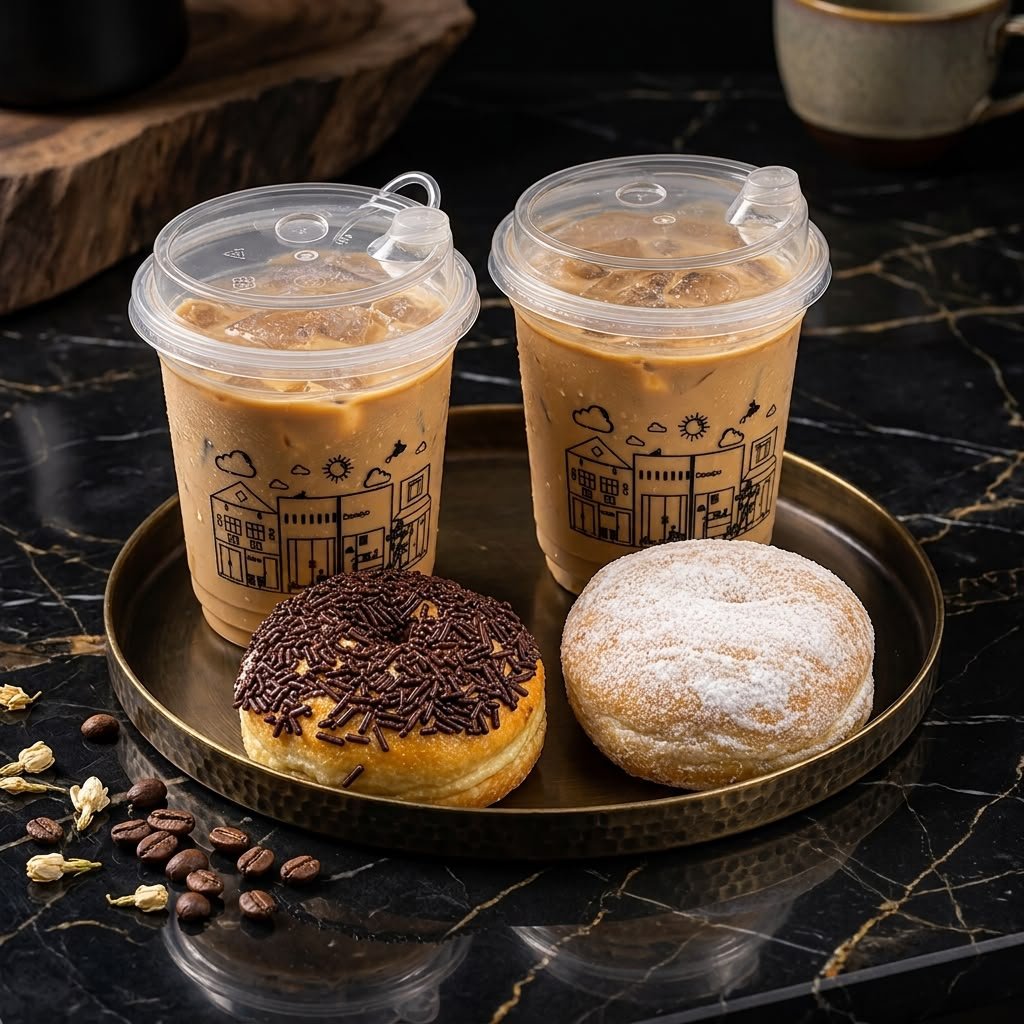 Kopi dan pastry DariKopi